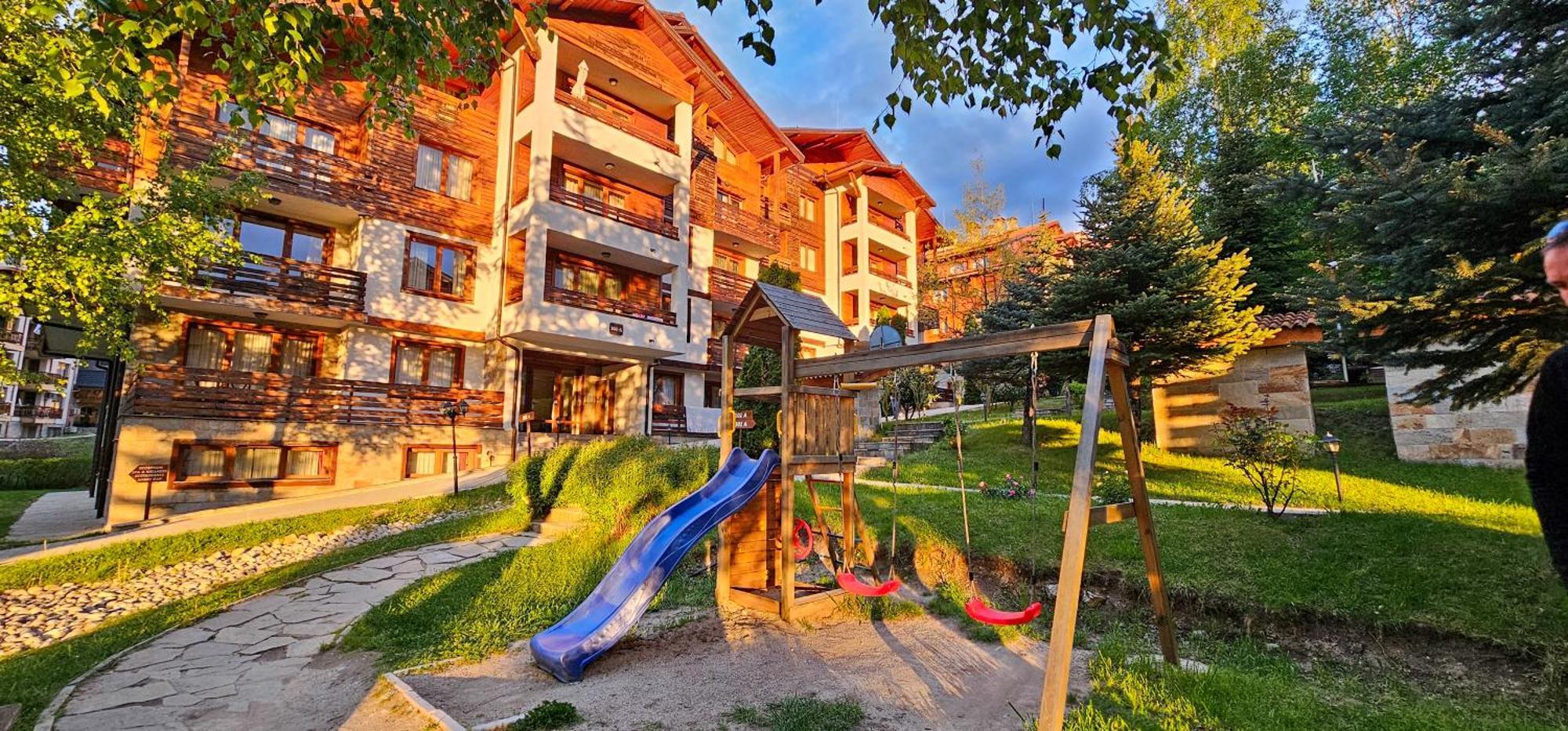 Apartmanica Double Room Apartment 101-12, Big Terrace, St Ivan Rilski 4 Star Spa Resort, בנסקו מראה חיצוני תמונה