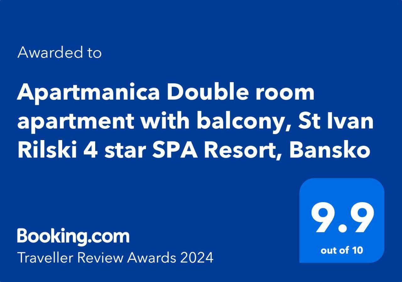 Apartmanica Double Room Apartment 101-12, Big Terrace, St Ivan Rilski 4 Star Spa Resort, בנסקו מראה חיצוני תמונה