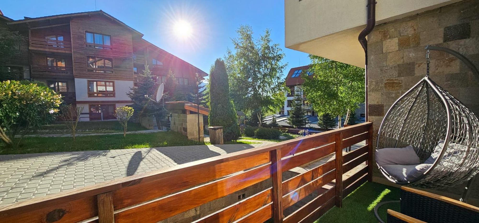Apartmanica Double Room Apartment 101-12, Big Terrace, St Ivan Rilski 4 Star Spa Resort, בנסקו מראה חיצוני תמונה